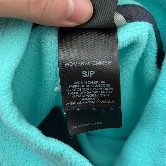 Womens North Face Size small fleece quarter zip - Picture 5 of 6